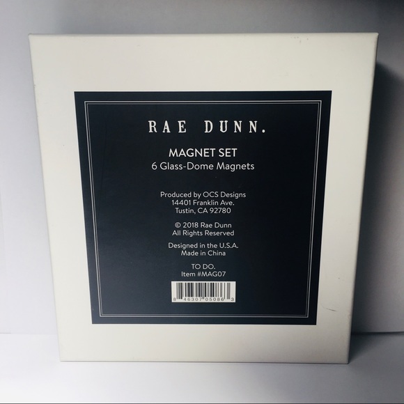 Rae Dunn glass dome magnets. - Picture 2 of 5